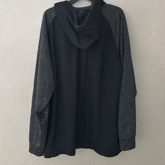 Notre Dame Fighting Irish Men's Colosseum Black Blackout Full-Zip Hoodie 3XL - Picture 6 of 7